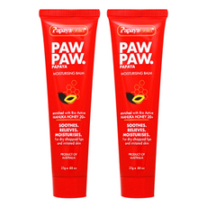 파파야골드 꿀보습 포포크림 멀티밤, 25g, 2개