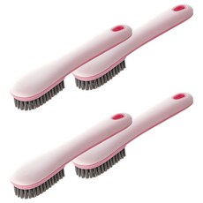 Modern More 日常運動鞋清潔刷, 粉紅色, 4個