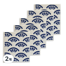 雙手公司 可重複使用紙抹布 海洋, 2個, 5入