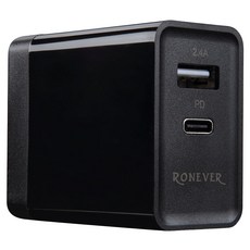 RONEVER PD 電源供應器 黑色, 1個