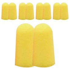 Polar 彩色耳罩 黃色, 5個, 2入