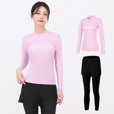 aquatica 女款 only one 防磨上衣 AQAWTS23006 + 水陸兩用緊身褲 AQA-WL 套組