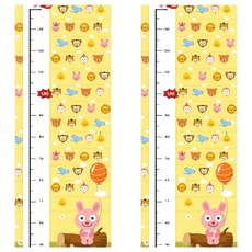 Jmilk 童趣氣球身高尺掛軸, 2個