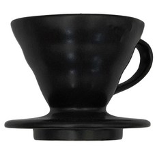 HARIO 好璃奧 V60磁石濾杯 霧面黑01, 1個, 磁石濾杯, 1~2杯