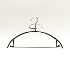 JINSIMGAMSUNG 掛鉤旋轉型防滑無痕衣架, 10個, 黑色