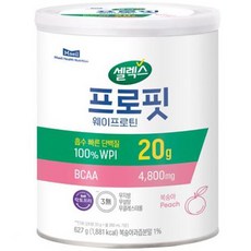 셀렉스 프로핏 웨이프로틴 파우더 복숭아, 1개, 627g