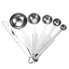 Inglow 不鏽鋼廚房烘焙量匙組, 1套