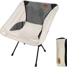 KEEP 露營輕便折疊椅 ver.2, 象牙, 1個