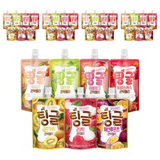 RAWEL 7種口味 低卡蒟蒻果凍飲組 水蜜桃口味 130g 5入+養樂多口味 130g 5入+芒果口味 130g 5入+麝香葡萄口味130g 5入+荔枝口味 80g 5入+黃金奇異果口味 80g 5入+百香果口味 80g 5入, 1組