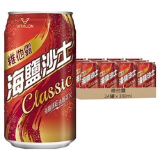 維他露 海鹽沙士, 330ml, 24罐
