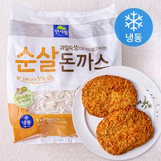 면사랑 순살 돈까스 5개입 (냉동), 1kg, 1개