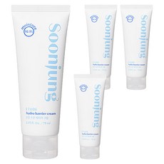 에뛰드 순정 수분 베리어 크림 NEW, 75ml, 4개