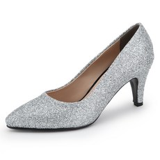 dangolunni 女款亮片細跟高跟鞋 熱銷