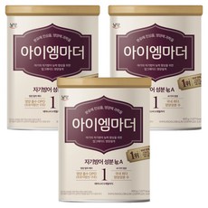 아이엠마더 분유 1단계, 400g, 3개