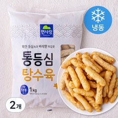 면사랑 통등심 탕수육 (냉동), 1kg, 2개