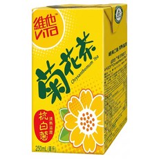 ViTa 維他 菊花茶飲品, 250ml, 1入