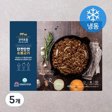 굿미트찹 단짠단짠 소불고기 (냉동), 400g, 5개