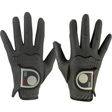 JAMA GOLF 女款e機能性高爾夫手套 雙手組, 灰色, 1組