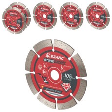 Ezarc 工具鑽石切割片 石材用 8075105, 6個