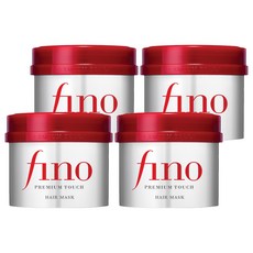 fino 高效滲透護髮膜 適用於極度受損髮質 深層滋養 強韌彈力, 230g, 4件
