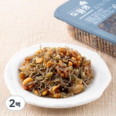 도들샘 호두멸치조림, 500g, 2팩