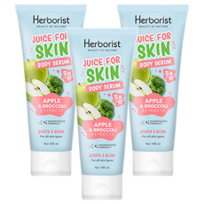 Herborist 佰草集 果汁身體精華液 蘋果西蘭花, 180ml, 3條
