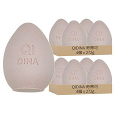 MIT 彩色蛋型除臭珪藻土塊 4個 吸濕除臭 SGS認證, 272g, 2組