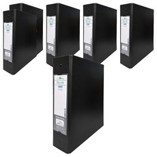 Heemang 活頁資料夾, 黑色, 6個