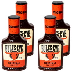 BULL'S-EYE 原味燒烤醬, 355g, 4個