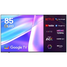 이노스 4K UHD QLED 구글 스마트 TV, 215cm(85인치), S8511KU, 벽걸이형, 방문설치