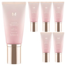 미샤 엠 시그너처 리얼 컴플릿 비비크림 이엑스 SPF30 PA++, 21호 화사한 베이지, 45g, 6개