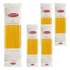 granoro Tagliatelle 2 義大利麵線, 500g, 5個