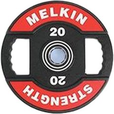 멜킨스포츠 바벨 프리미엄 CPU우레탄 원판 50mm 중량 역기 데드리프트 20kg, 혼합색상, 1개