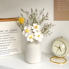 Allprism 雛菊人造花花瓶組 中心擺飾, C