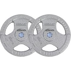 멜킨스포츠 바벨 주물 원판 30mm 경량 역기 데드리프트 10kg, 2개