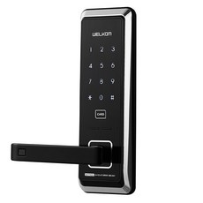 솔리티 스마트 미니손잡이 있음 도어락, WST500, 방문설치