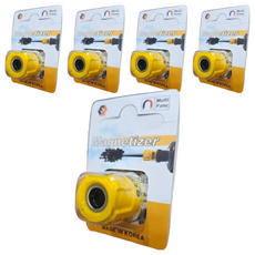 E-ZEN Ultra 磁化器 消磁器 超強力磁鐵 EQ-110 黃色, 5個