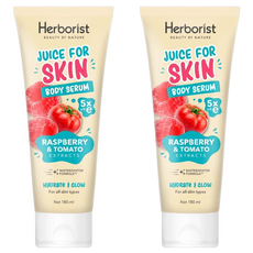 Herborist 果汁身體精華液 覆盆子番茄, 180ml, 2條