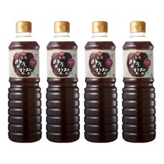 오복식품 양조간장, 900ml, 4개