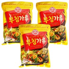 OTTOGI 不倒翁 煎餅粉, 1kg, 3個