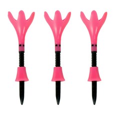 A-Team 初學者可調節顏色高爾夫球 T 恤 3 件, 紅色的