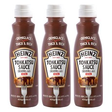 HEINZ 亨氏 多蜜炸豬排醬 原味, 400g, 3個
