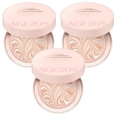 AGE20'S 煥彩緊緻防曬粉餅 SPF50+ PA++++, 3個, 12.5克