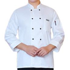 Unheb時尚廚師工作服上衣