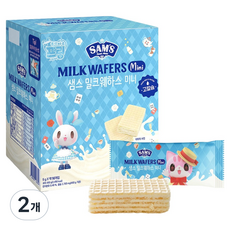 샘스네이처 밀크웨하스 미니 50p, 450g, 2개