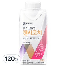 종근당건강 닥터케어 캔서코치 환자영양식, 200ml, 120개