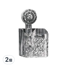 輕奢吸盤置物架 小號 PET材質, 透明灰, 2個