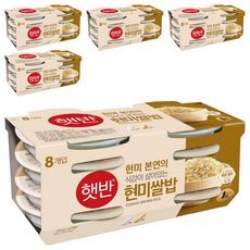 햇반 현미쌀밥, 210g, 40개