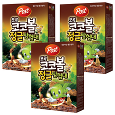 포스트 오곡 코코볼 정글탐험대, 300g, 3개