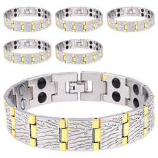 헬스플러스게르마늄 마그네틱 강한남자 건강팔찌, 6개